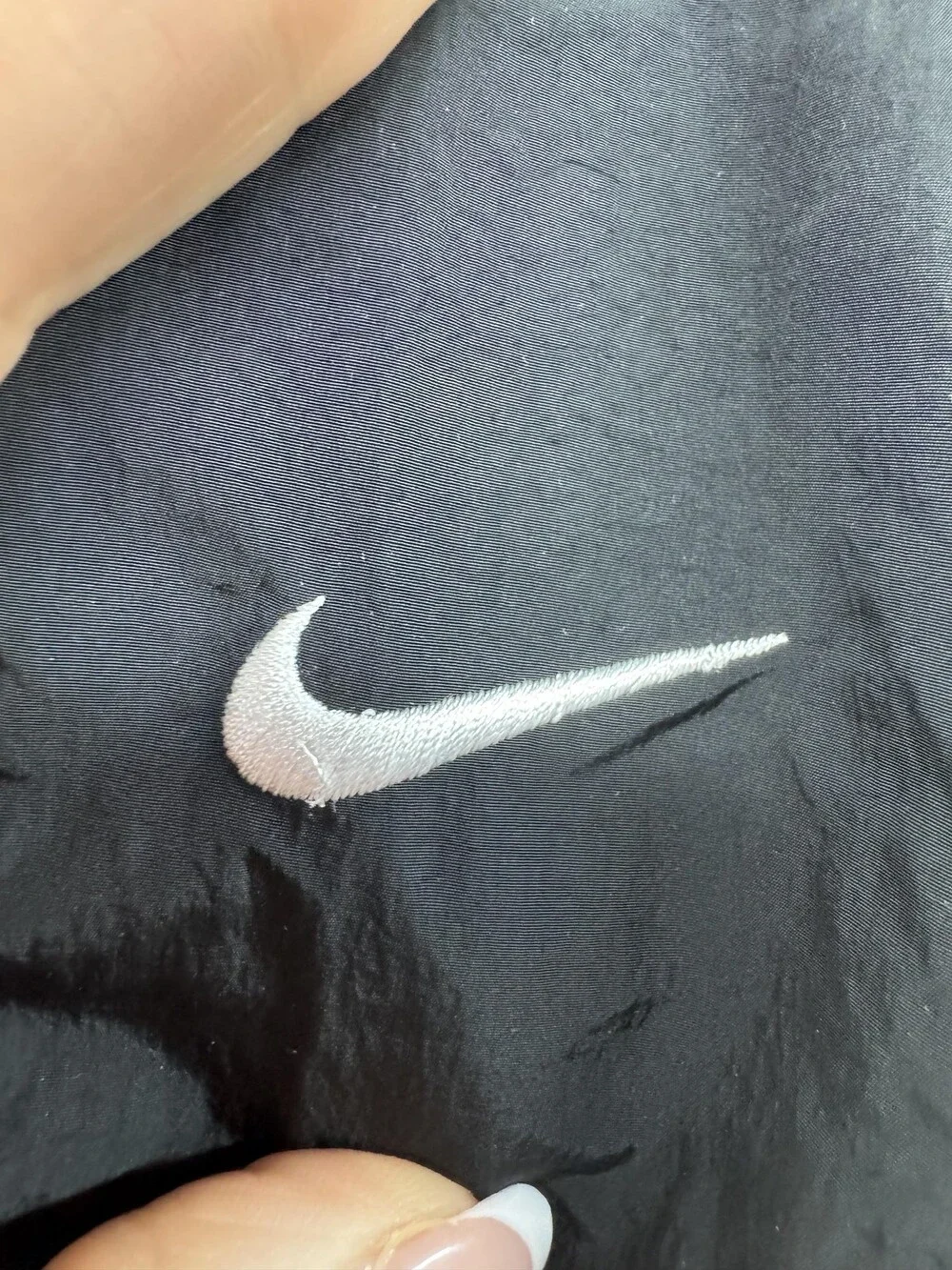 Nike Pants Womens M Black Standard Fit High Rise Move To Zero Woven Track Gym